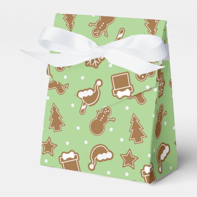 Gingerbread Cookies - Favor Box (Front Side)
