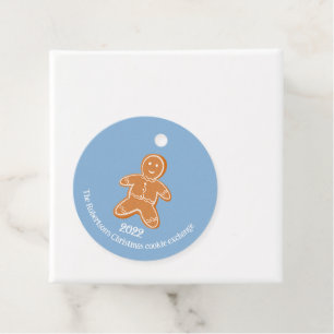 Gingerbread Cookies Favor Tags