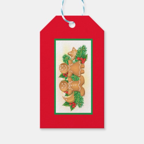 Gingerbread Cookies  Gift Tags