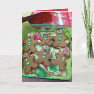 Gingerbread Cookies Holiday card
