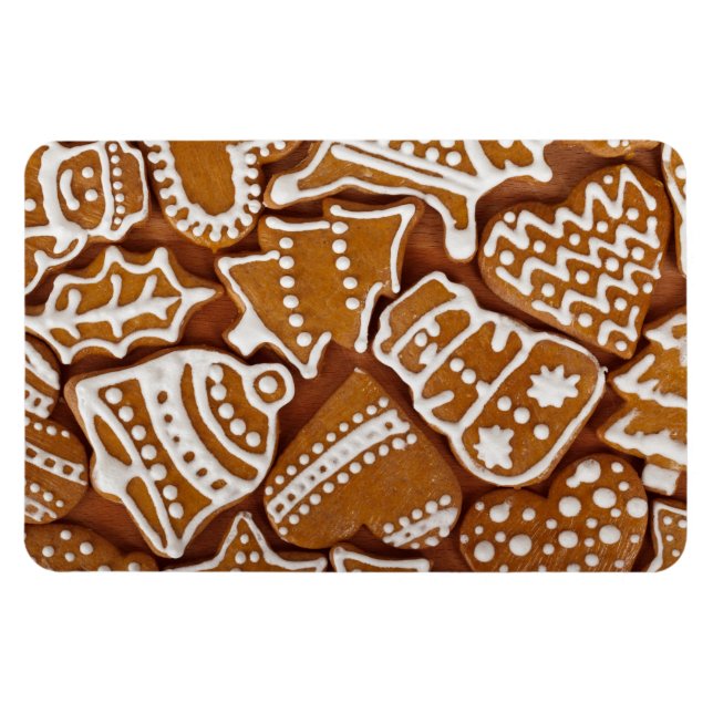 Gingerbread Cookies kitchen magnet (Horizontal)