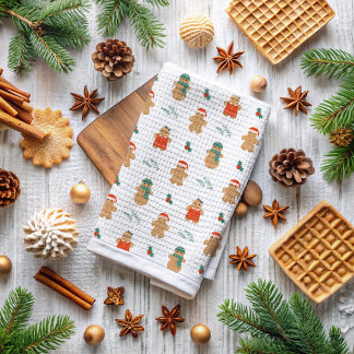 Gingerbread Cookies Kitchen Towel