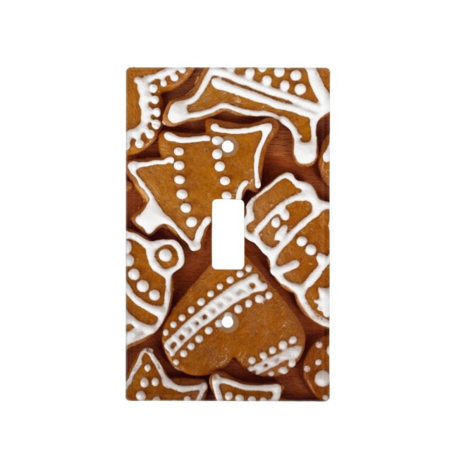 Gingerbread Cookies Light Switch Cover (Front)