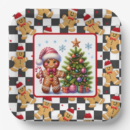 Gingerbread Cookies  Paper Plates