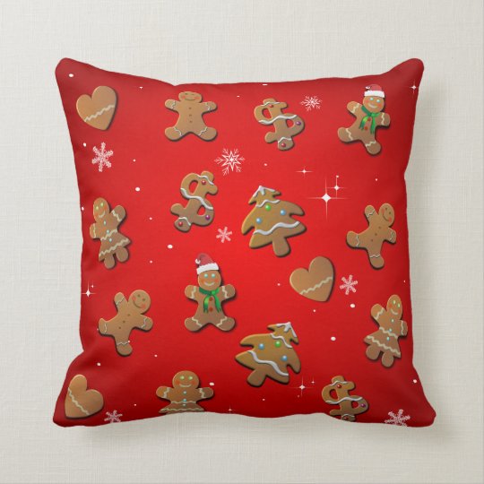 pottery barn gingerbread pillow