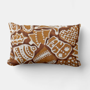 Gingerbread Cookies throw pillow
