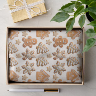 Gingerbread Cookies Tissue Paper