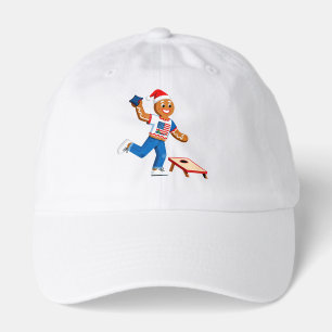 Gingerbread Cornhole Christmas 2026 Holiday Tailga Hat