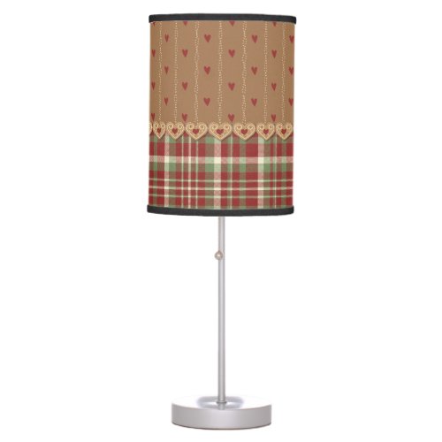 Gingerbread Country Cookies Table Lamp