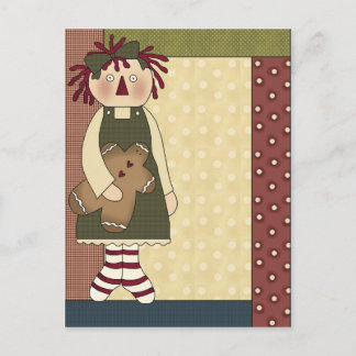 Gingerbread Delights Postcard