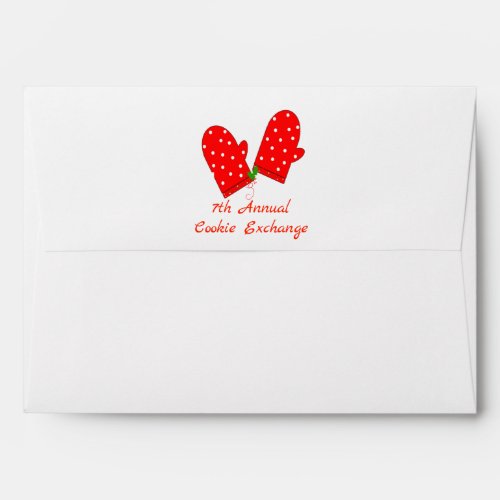 Gingerbread Design Christmas Envelope