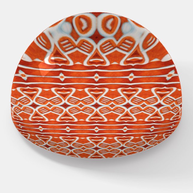 GINGERBREAD Dome Paperweight (Angled)