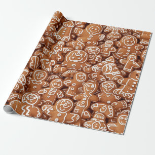 Gingerbread Extravaganza Wrapping Paper