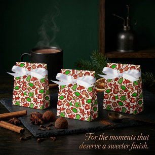 Gingerbread favor boxes