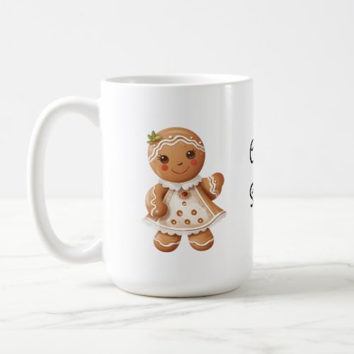 Gingerbread Girl Coffee Mug 