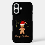 Gingerbread Greetings Christmas iPhone 16 Case