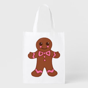 Gingerbread Grocery Gift Bag