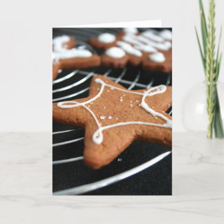 Gingerbread Holiday Card