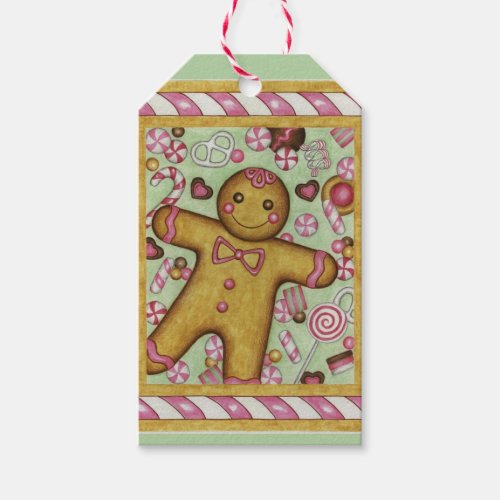 Gingerbread Holiday Gift Tags