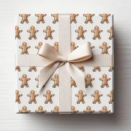 Gingerbread Holiday Wrapping Paper