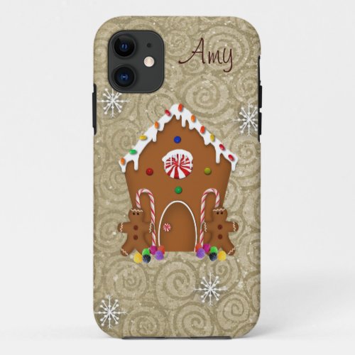 Gingerbread House  iPhone 11 Case