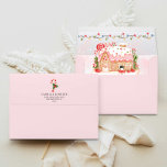 Gingerbread House Christmas Personalized Envelope<br><div class="desc">Transport your loved ones to a winter wonderland this season with our Christmas Gingerbread House Theme Envelopes. Each envelope is designed with the sweet charm of a gingerbread house, making your festive mail delightful. Perfect for spreading cheer and creating memories that stick, just like icing on a gingerbread cookie! Matching...</div>