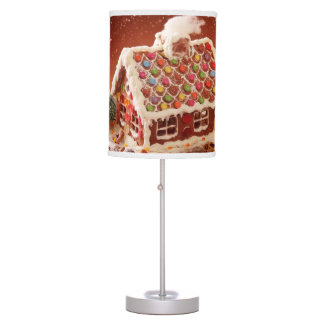 gingerbread house Christmas Table Lamp