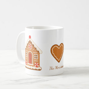 Gingerbread House Custom Name Coffee Mug