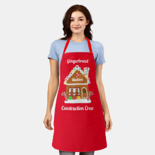 Gingerbread House Decorating Party Apron