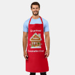 Gingerbread House Decorating Party - Large Apron at Zazzle