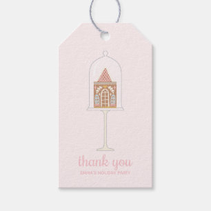 Gingerbread House Decorating Party Thank You Gift Gift Tags