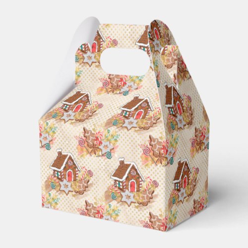 Gingerbread House Design Gift Box