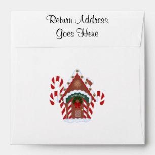 Gingerbread House Envelope