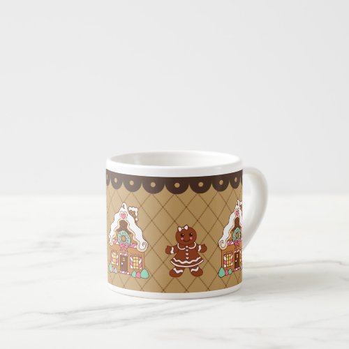 Gingerbread House Espresso Cup
