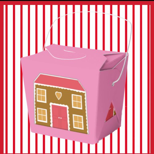 Gingerbread House  Favor Boxes