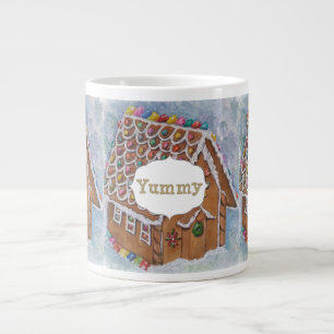 GINGERBREAD HOUSE GIANT COFFEE MUG