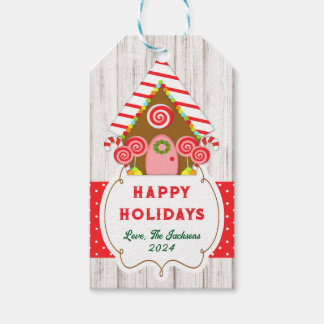 Gingerbread House Hang Tag