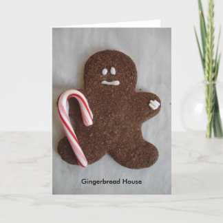 Gingerbread House Holiday Card