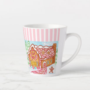 Gingerbread House Latte Cup Mug