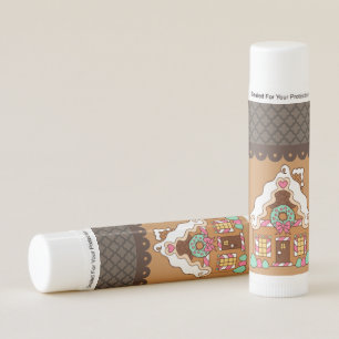 Gingerbread House Lip Balm Gift