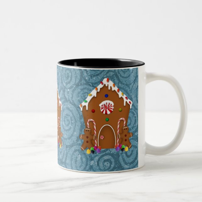 Gingerbread House Mug (Right)