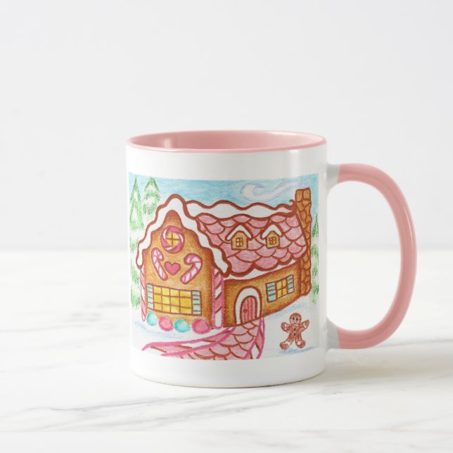 Gingerbread House Mug (Right)
