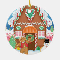 Gingerbread House Ornament