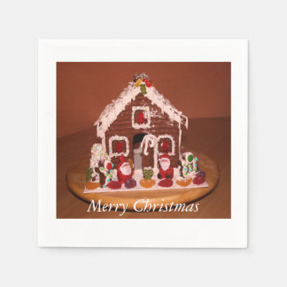 Gingerbread House Paper Napkins