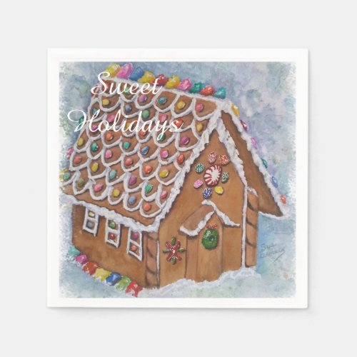 Gingerbread House Party Napkins