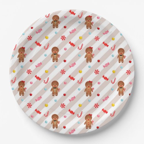Gingerbread House Party Paper Plates