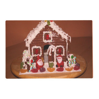 Gingerbread House Placemat