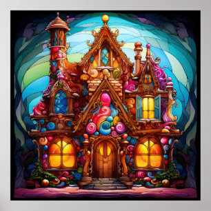 Gingerbread House Poster