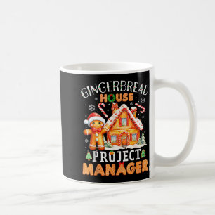 Gingerbread House Project Manager Decorating Bakin Coffee Mug