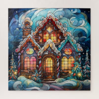 Gingerbread House Puzzle
